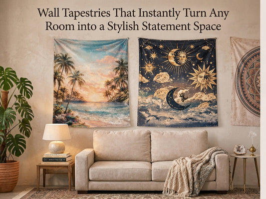Wall Tapestries That Instantly Turn Any Room into a Stylish Statement Space