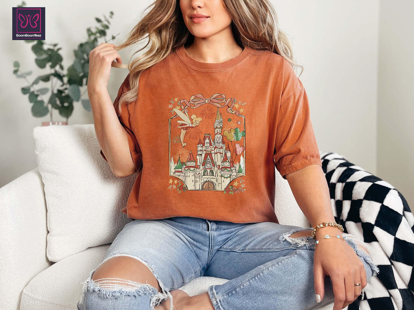 Comfort Colors  Castle Fall T-Shirt, Autumn Cozy Outfit, Gift Tee, Lover Gift, Casual streetwear