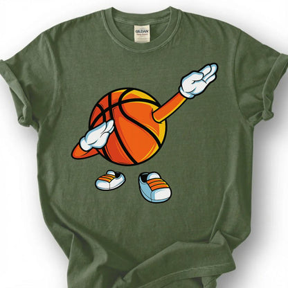 Dabbing Basketball Shirt, Funny Basketball Tee, Basketball Lover Gift, Cool Basketball Shirt, Hoops Fan T Shirt, Kids Basketball Shirt