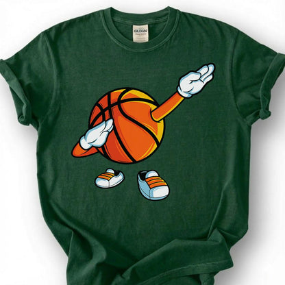 Dabbing Basketball Shirt, Funny Basketball Tee, Basketball Lover Gift, Cool Basketball Shirt, Hoops Fan T Shirt, Kids Basketball Shirt