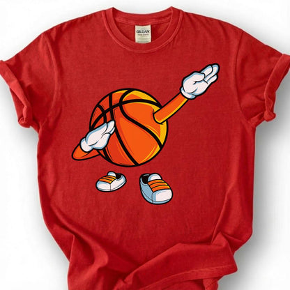 Dabbing Basketball Shirt, Funny Basketball Tee, Basketball Lover Gift, Cool Basketball Shirt, Hoops Fan T Shirt, Kids Basketball Shirt
