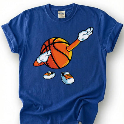 Dabbing Basketball Shirt, Funny Basketball Tee, Basketball Lover Gift, Cool Basketball Shirt, Hoops Fan T Shirt, Kids Basketball Shirt